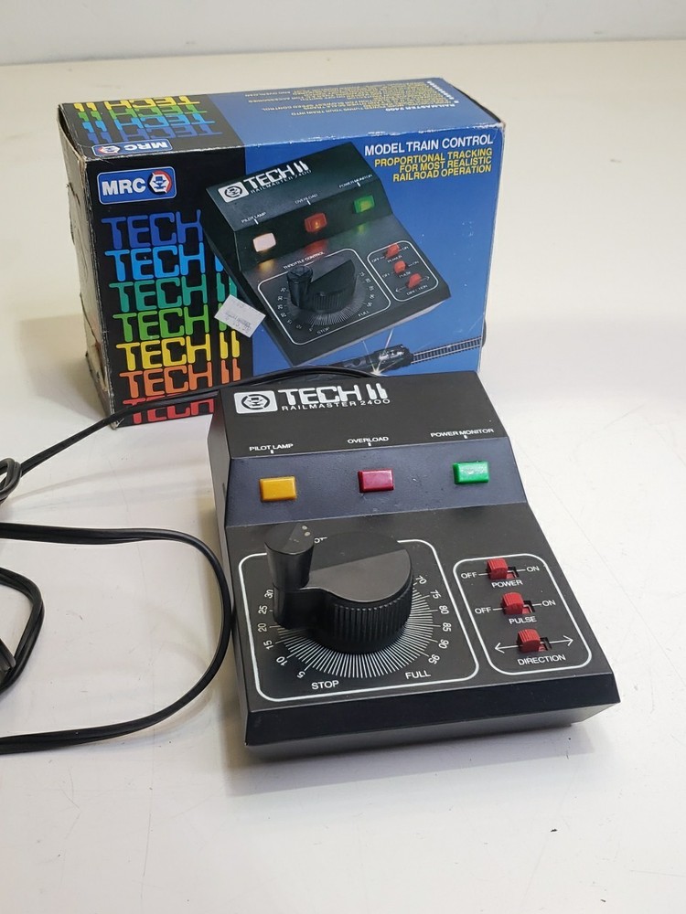 MRC Tech II Railmaster 2400 Train Controller Model Railroad