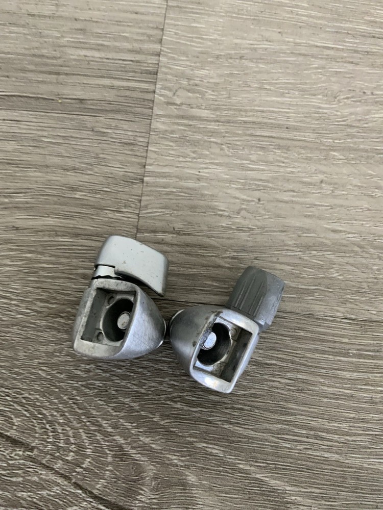 SHIMANO DOWN-TUBE ADJUSTABLE CABLE STOPS (2) WITH HARDWARE