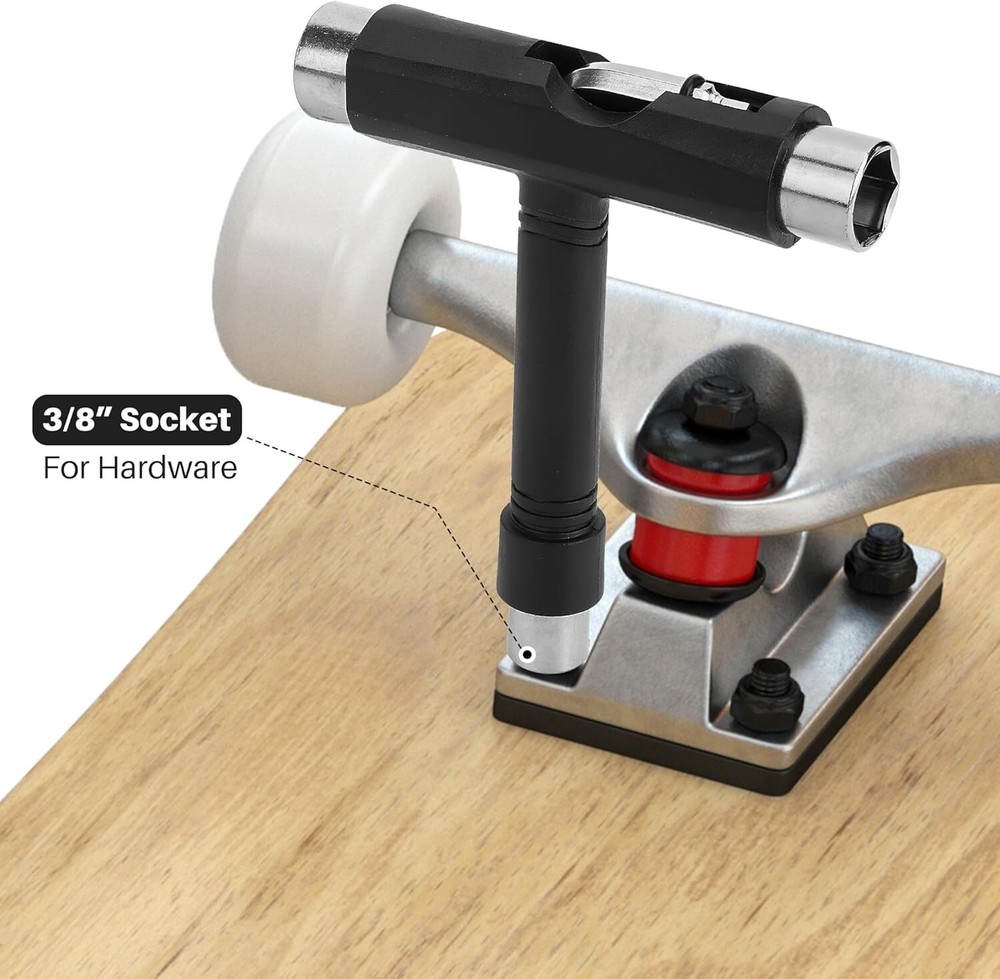 Skateboard Tool All in One Skate Tool Multifunctional Portable Skateboard Tools
