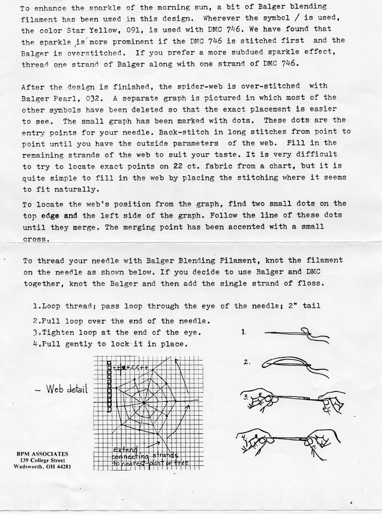 WOODLAND SPRING Cross Stitch Design