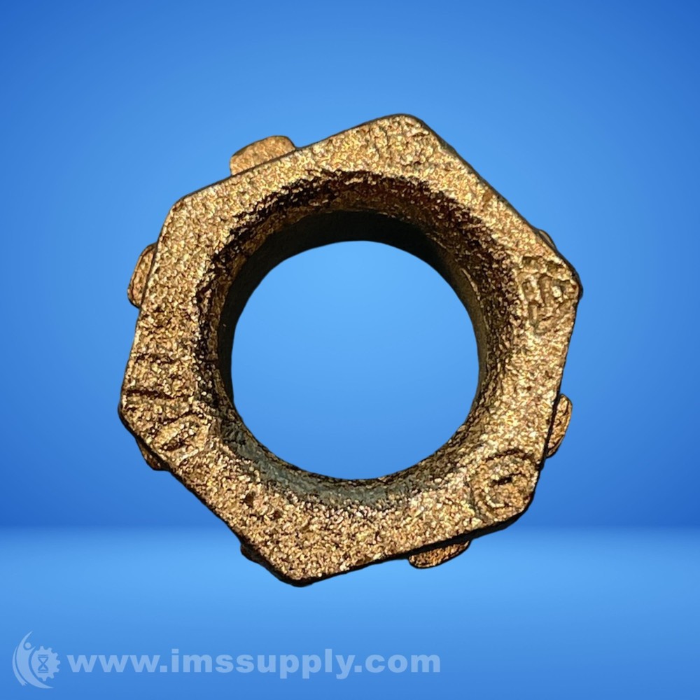 Liquid Tight Galvanized Conduit Connector 6445