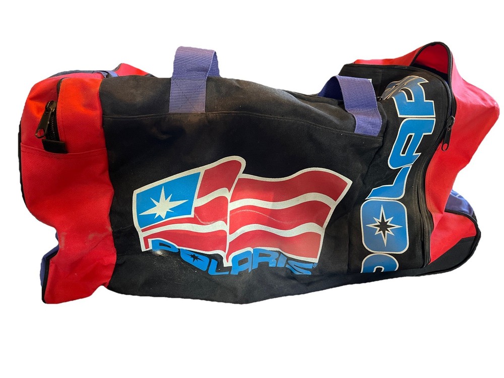 Polaris OEM Multicolor Storage Duffle Bag w/ Rollers /multiple compartments