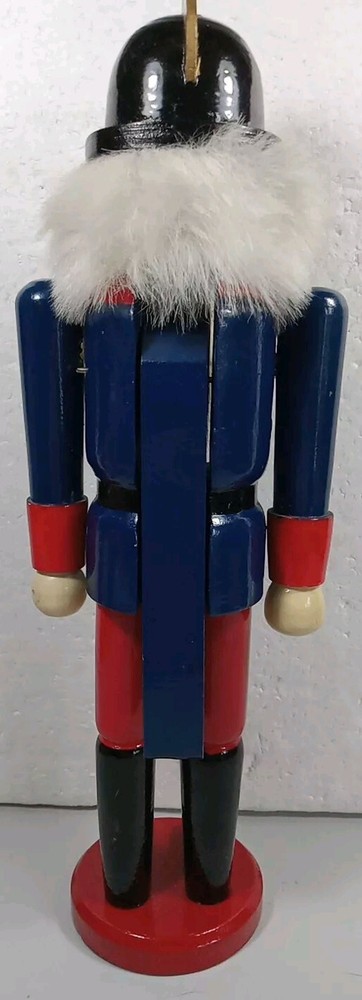 Wooden Nutcracker Blue Soldier Christmas Nutcracker 15"
