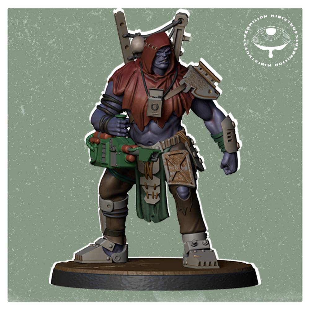 Full Set | Atomic Unity | Vermillion |Wargaming 3D Print Mini