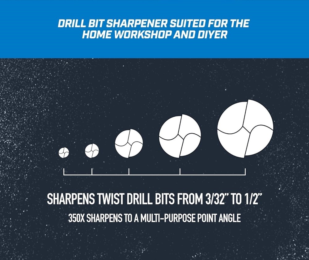 Drill Doctor DD350X Drill Bit Sharpener