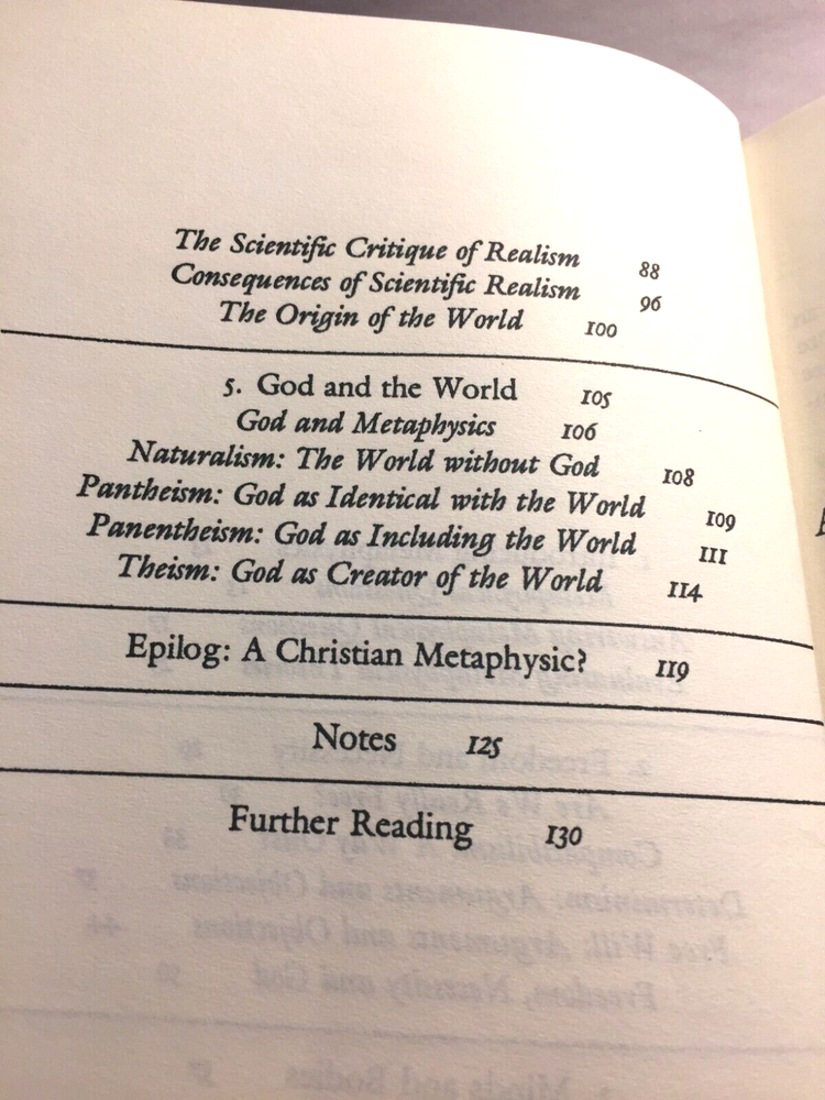 Metaphysics: Constructing a World View by William Hasker