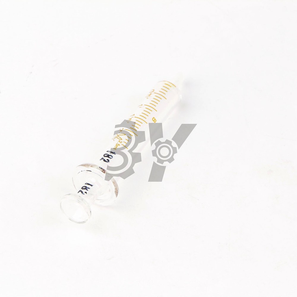 One Glass Syringes Glass Sampler Lab 2cc Glassware 2ml