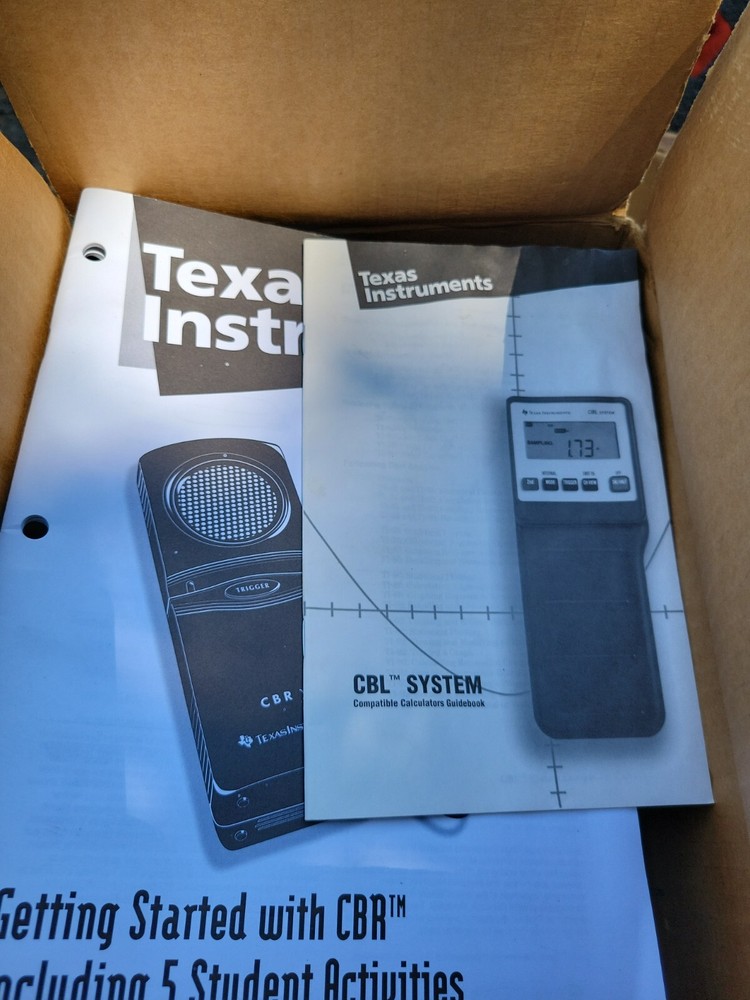 Texas Instruments CBL System Data Collector w/ Case and Accessories