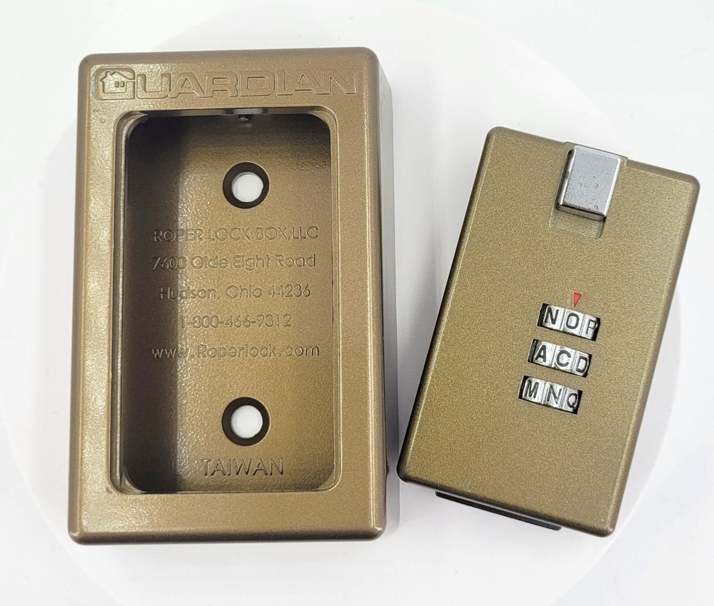 Three Letter Crest Guardian Lock Box