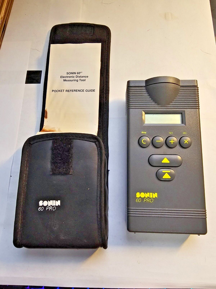 SONIN 60 Pro Electronic Sonar Distance Measuring Tool - Tested