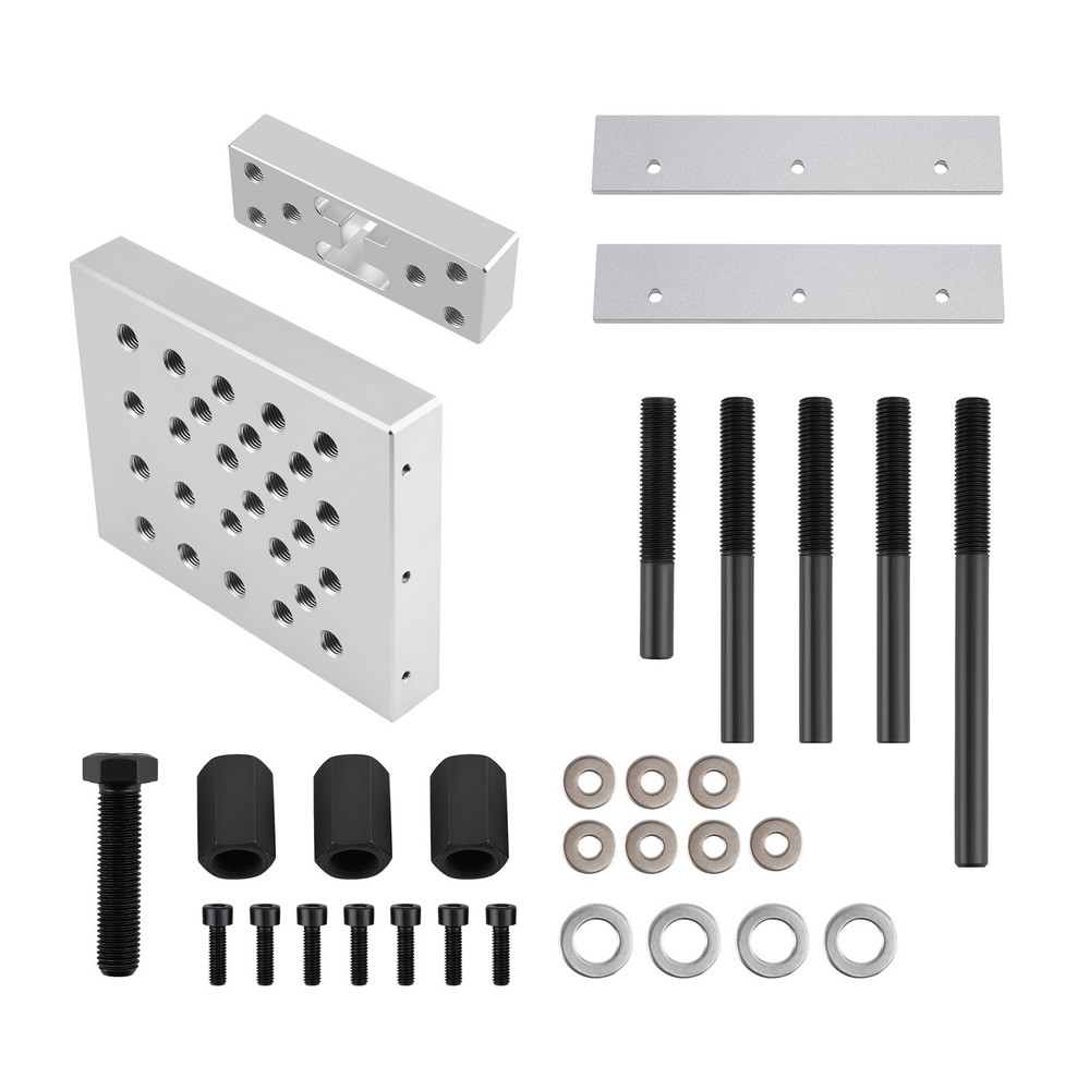 Universal Drill Press Support Block Plate Tool Set Kit, 30 Ton – Bearing and