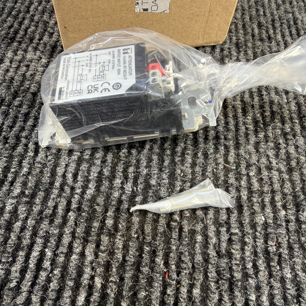 New TOA AT-603AP Wall Mount Volume Control Attenuator