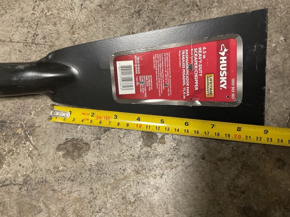 🎋 3x HUSKY 60” Multi Purpose Tool Ice Scraper Chopper Digger Carbon Steel Blade