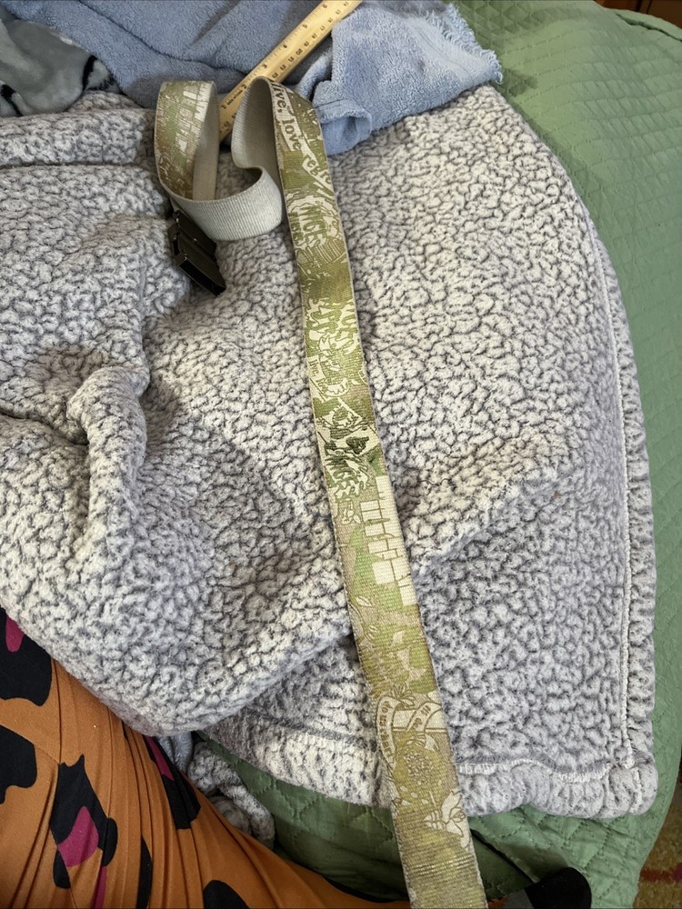 Green And Beige Belt