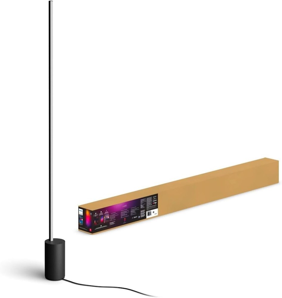 Philips Hue Gradient Signe 57.4" Floor Lamp - Black