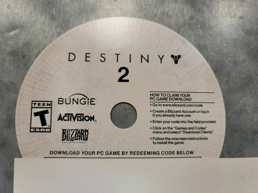 Destiny 2, Activision, PC, 047875880900 **CODE ONLY**