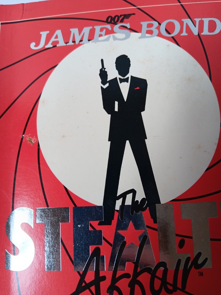 IBM/Tandy James Bond The Stealth Affair Computer Game Software UNTESTED