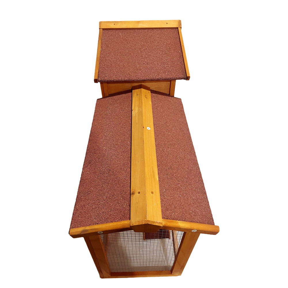 55”*33“ 2 layer Chicken rabbit cage Coops for Playground Wearable Strong