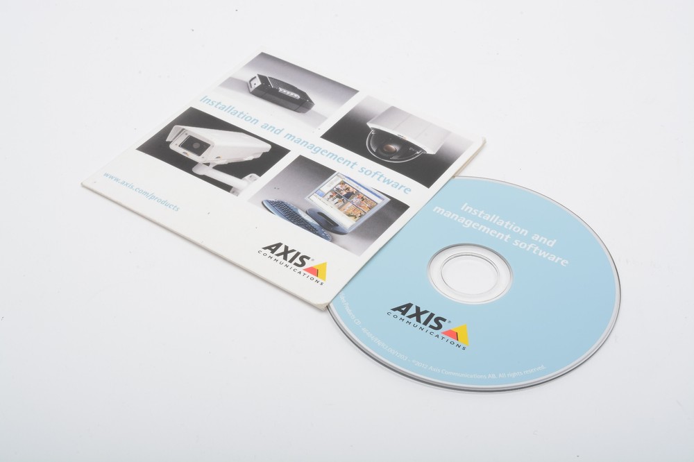 AXIS Installation and management software CD-ROM (New)