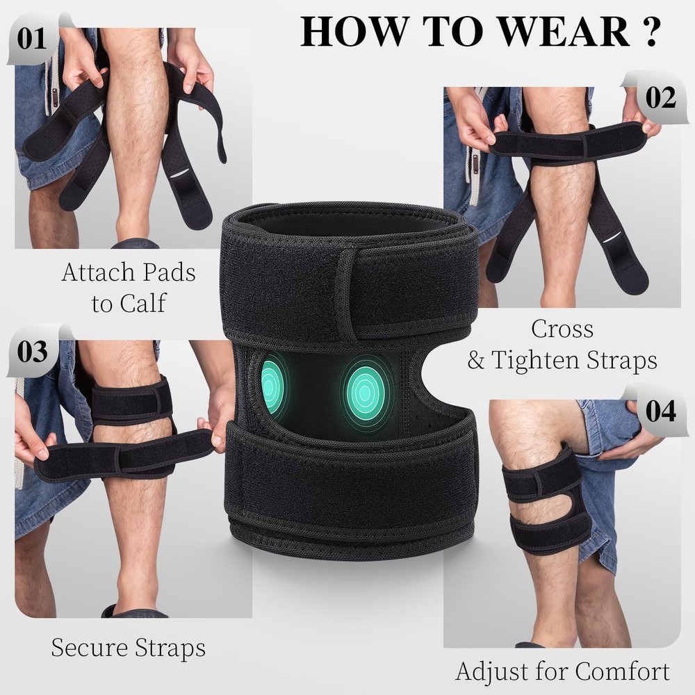Oyakin Sciatica Pain Relief Devices Brace,Sciatic Ease Calf Support Brace for...