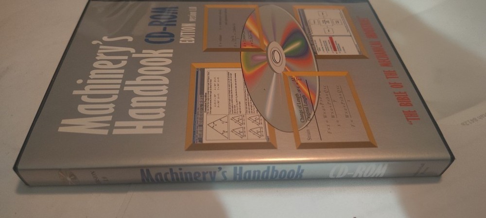 Machinery's Handbook Version 1.0 Software CD ROM for Older Windows Systems