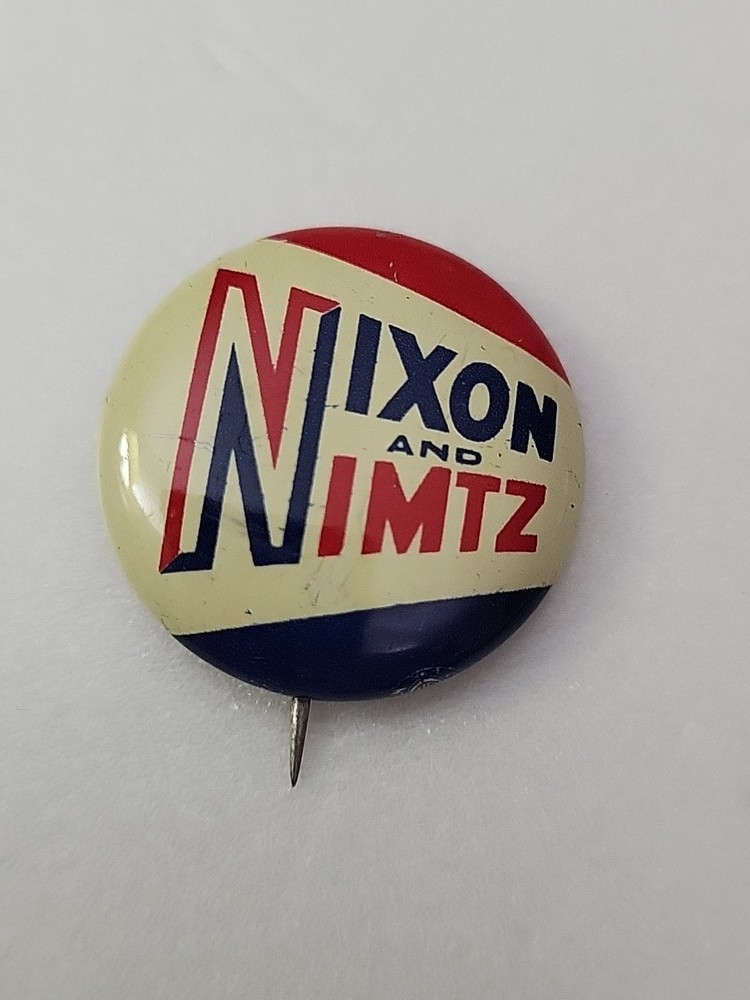 Small Pin/button Nixon Nimitz