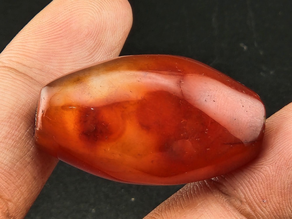 unique ancient carnelian old agate beads