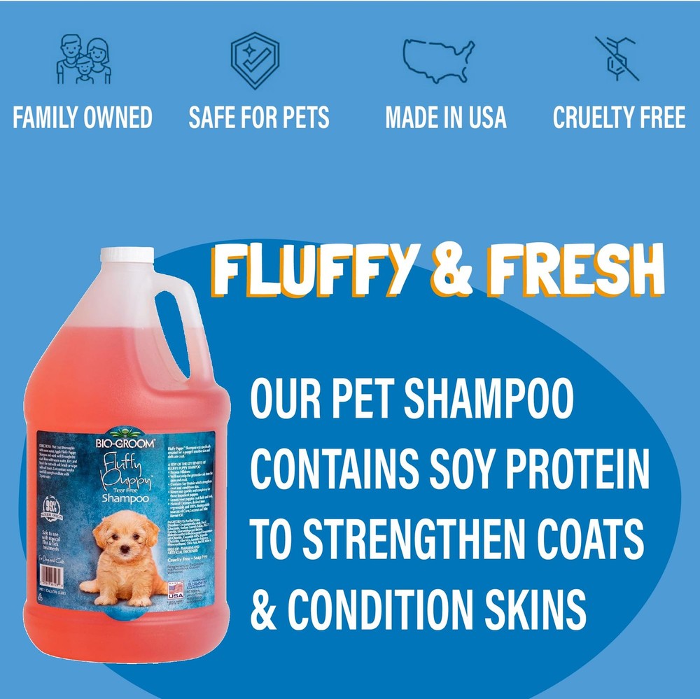 BIO-GROOM Fluffy Puppy Shampoo 12oz