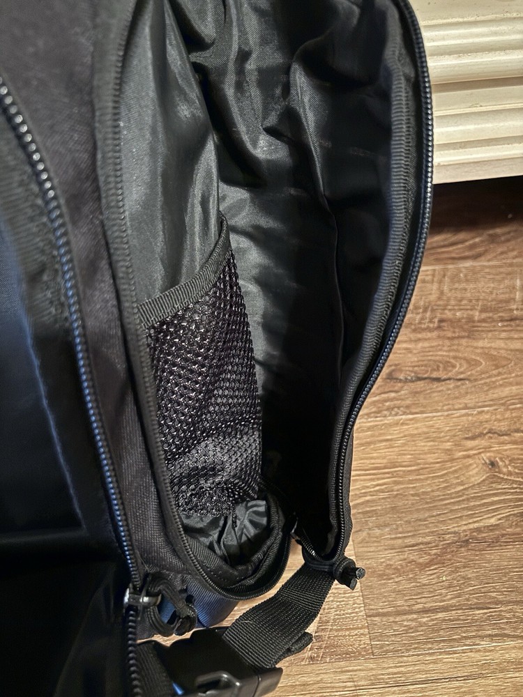 HIGHLAND TACTICAL Roger Ballistic Backpack, Molle Webbing, Black, EUC