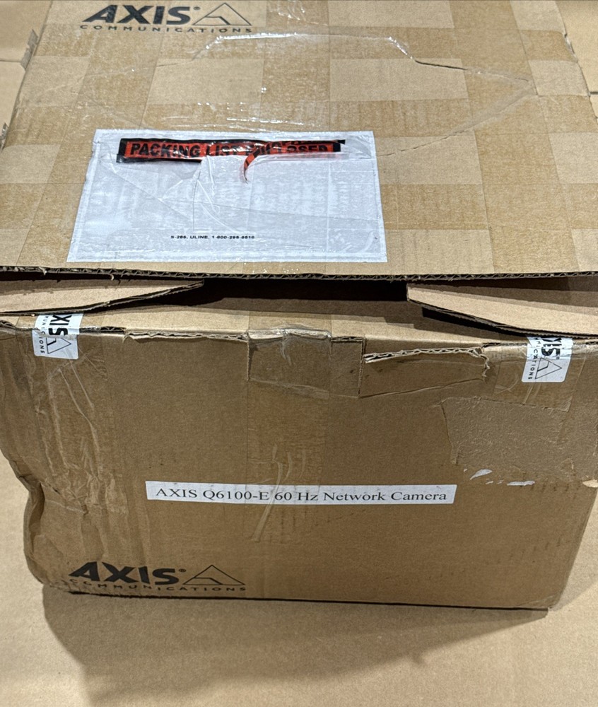 AXIS Q6100-E 60 Hz Network Camera (01711-001) New Open Box