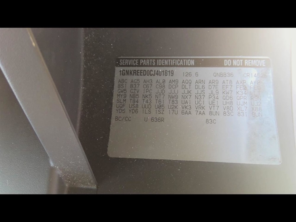 2012 CHEVROLET TRAVERSE Engine Wire Harness