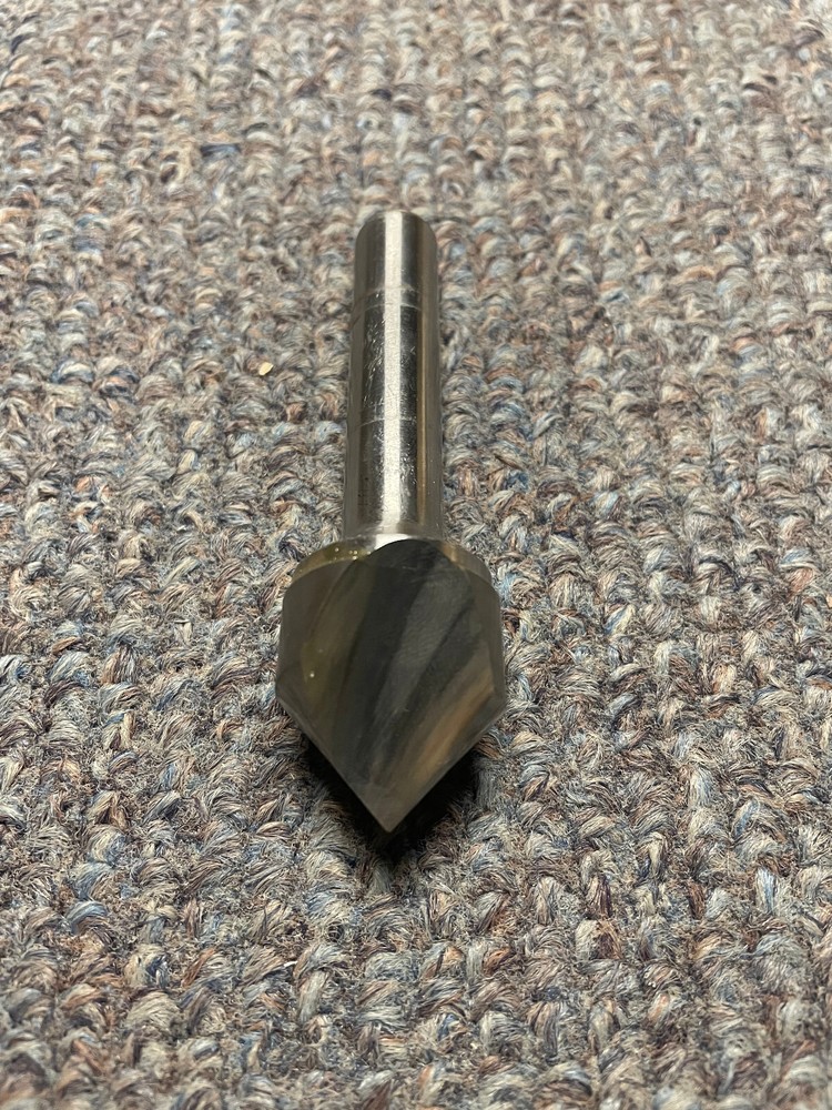 Morse 1" 90 Degree single flute Carbide Countersink