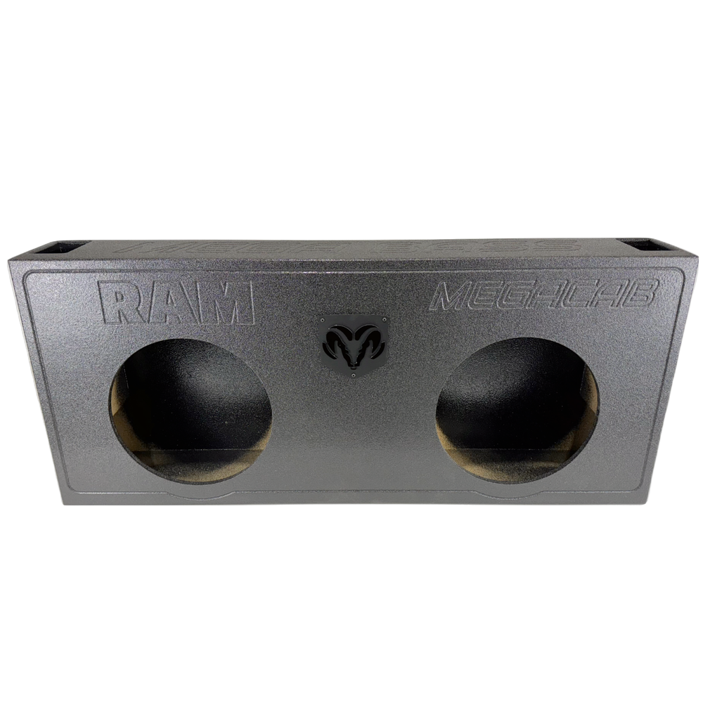Subwoofer Enclosure Box Dodge Ram Mega Cab 06-22 Ported 2x15"