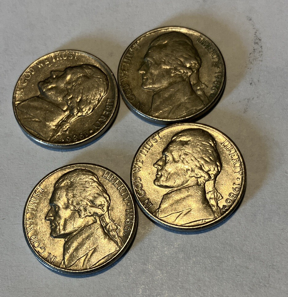 1986-P  Nickel