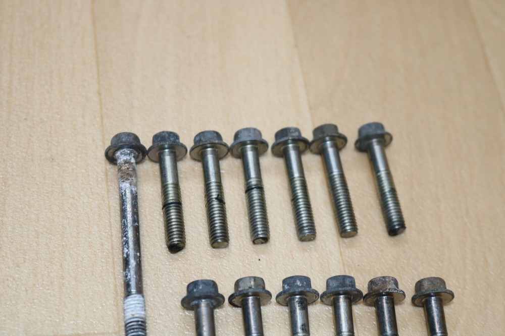 Honda CBR 250 R Outer Engine Case Bolt Set Oem 2011 - 2013