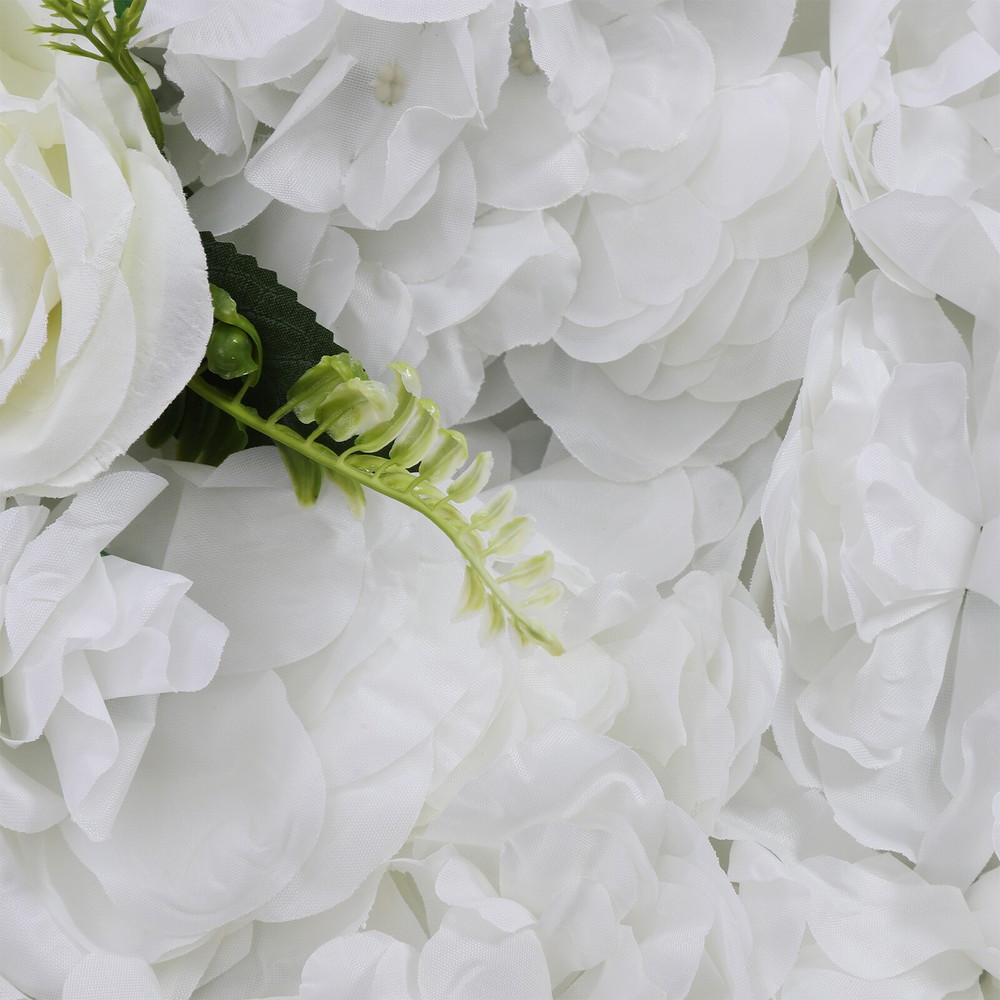 6Pcs Artificial Flower Wall Panel Wedding Backdrop Event Party Flower Wall Panel