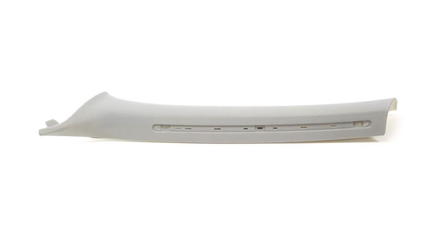 NEW***Genuine BMW E46 Front Driver Left Body A-Pillar Trim Panel Light Gray