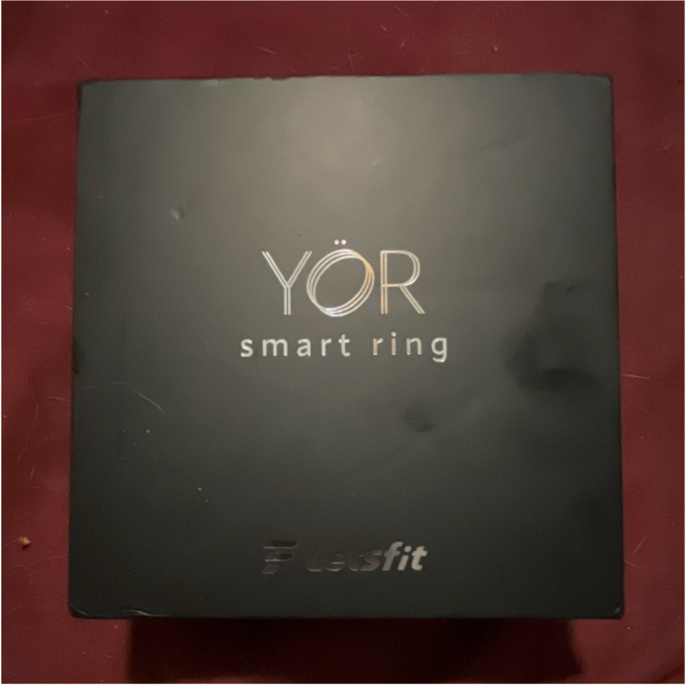 Letsfit Smart Ring Activity Tracker LR11-10-GD Gold Size 10