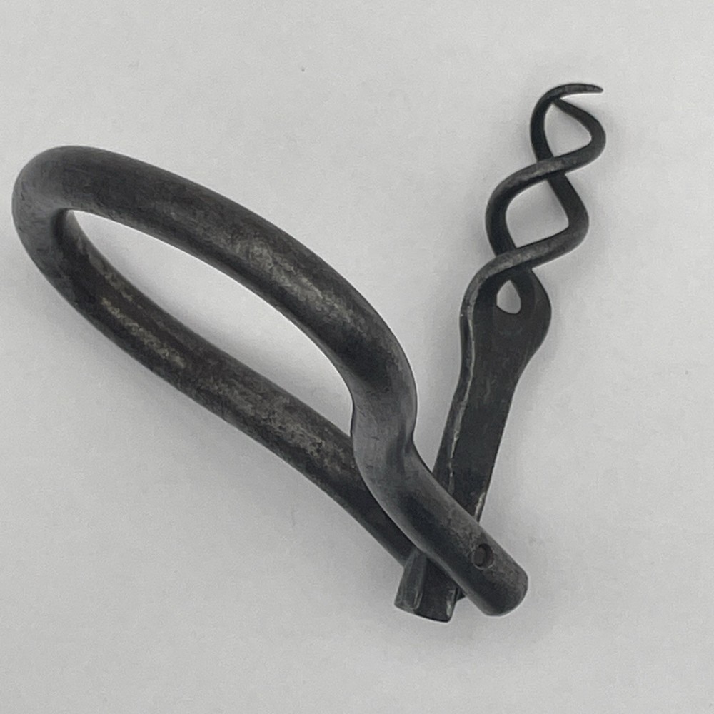 Rare Double Helix Folding Bow Pocket Picnic Corkscrew
