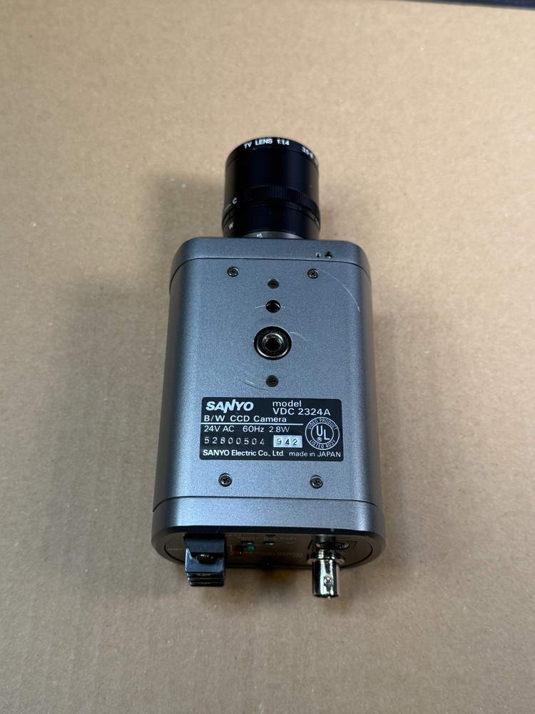 Sanyo B/W CCD Camera VDC 2324A Works Ships Fast!!!