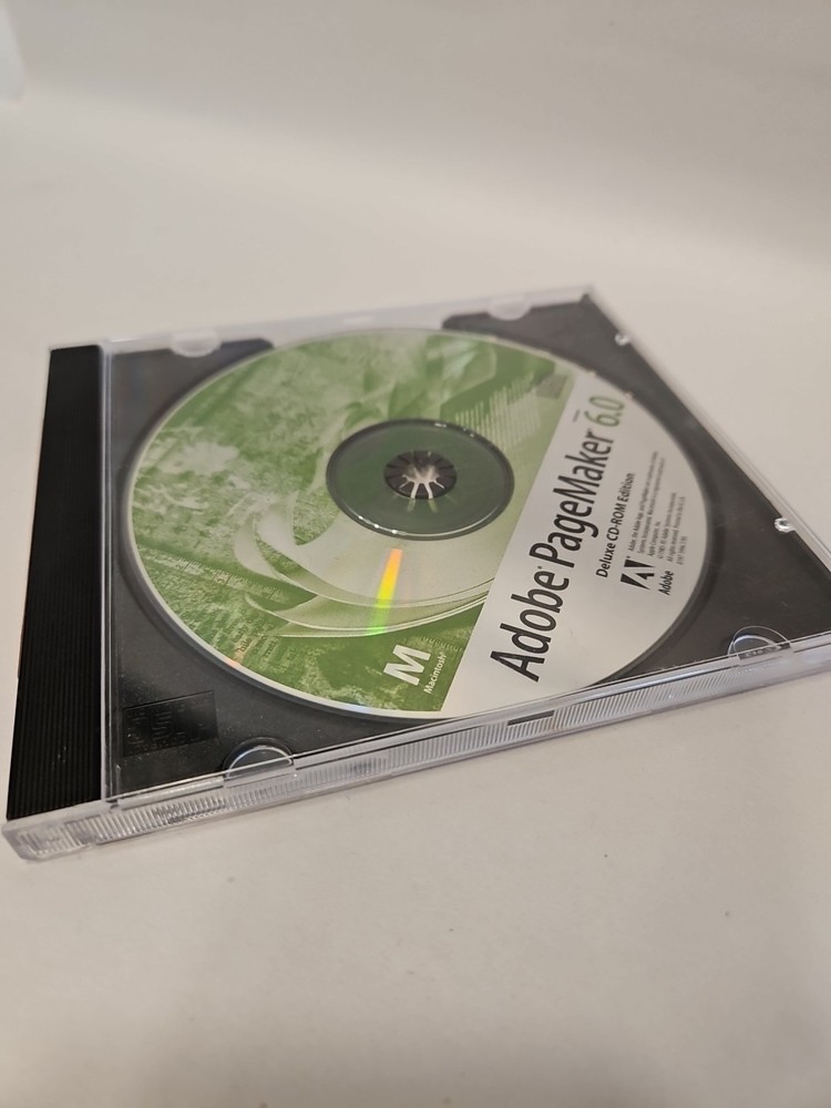 Adobe Pagemaker 6.0 CD Disc