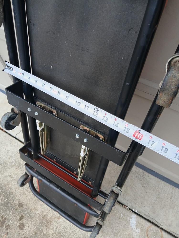 CORNWELL TOOLS Adjustable Mechanics Creeper Padded