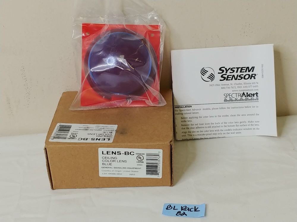 System Sensor LENS-BC Blue Lens