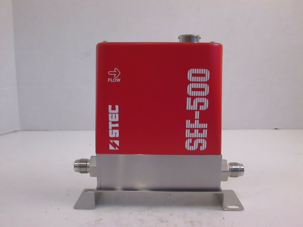 Stec SEF-500 Mass Flow Meter, 1/4" Compression,  N2, 20 LM, Used