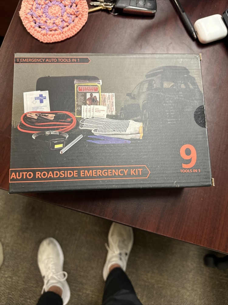Coogeo Auto Roadside Emergency Kit