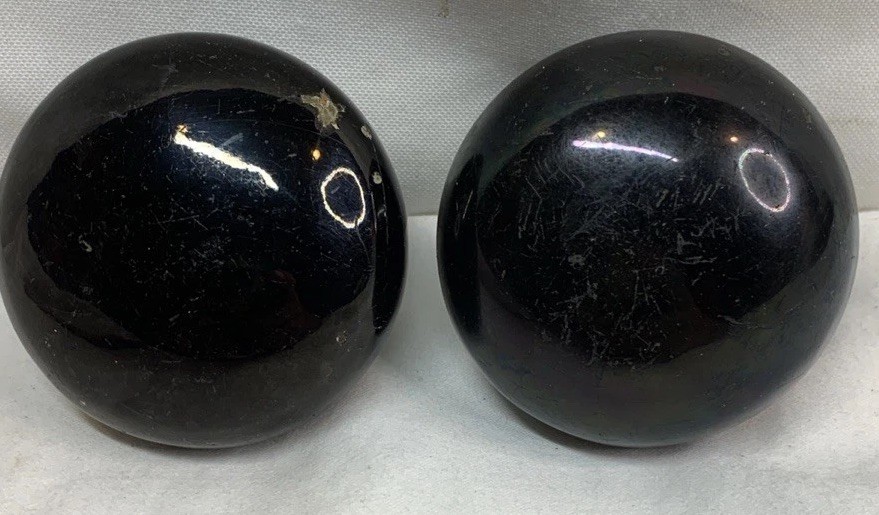 Two Antique Mortise Lock Door Knobs Original Replacement Knobs With Spindle