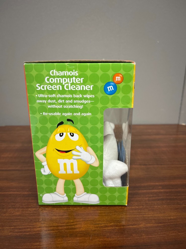M&M's Chamois Computer Screen Cleaner (Orange M&M)
