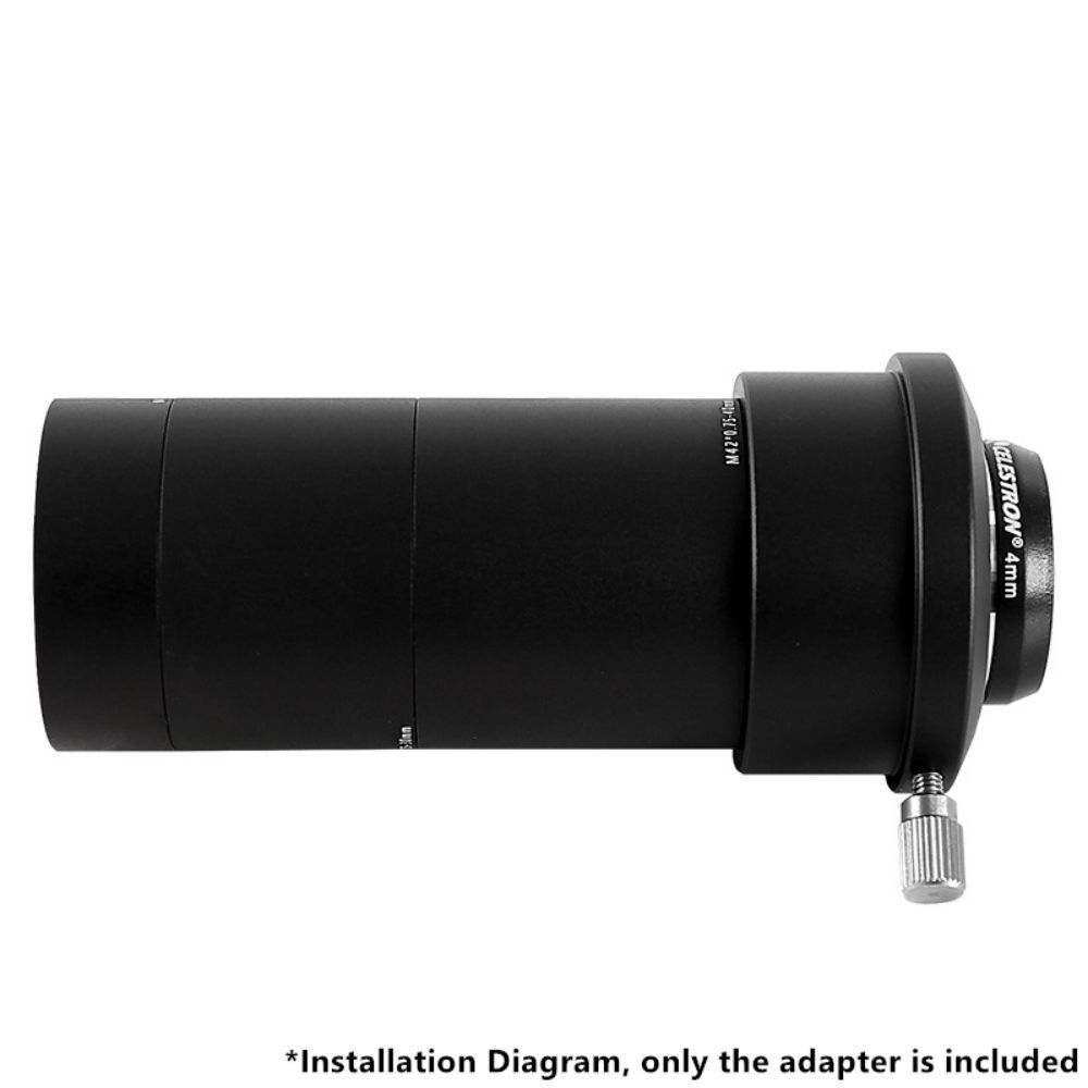 2''(M42 Thread) to 1.25'' Adapter Sleeve with Compression Ring for Telescope