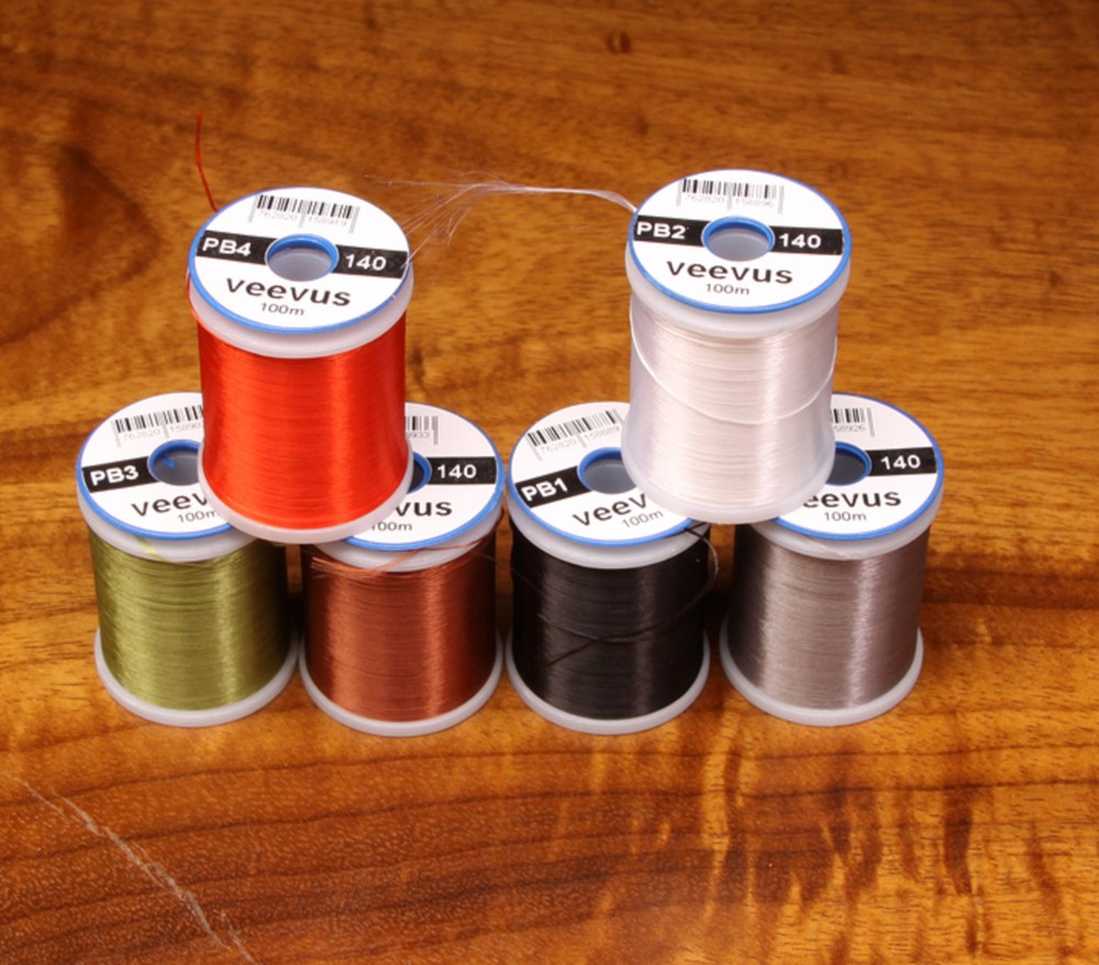 VEEVUS 140 POWER THREAD - spool  - fly tying