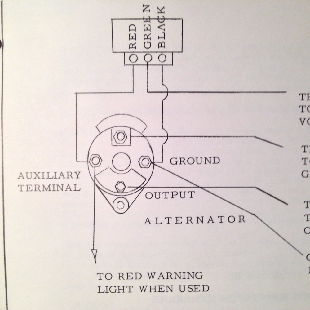 Alcor 1255A Alternator Install Manual